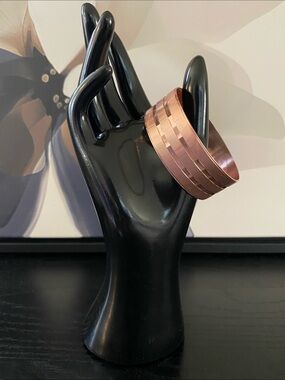 Vintage 70’s Etched Copper Bracelet
